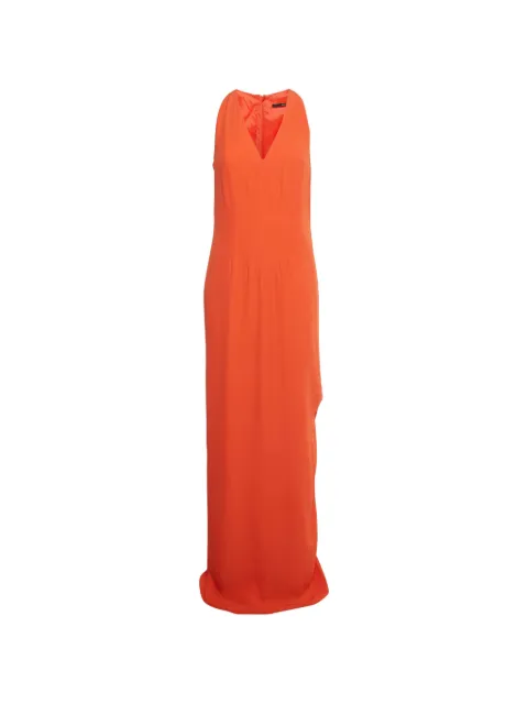 BOSS V-neck maxi dress