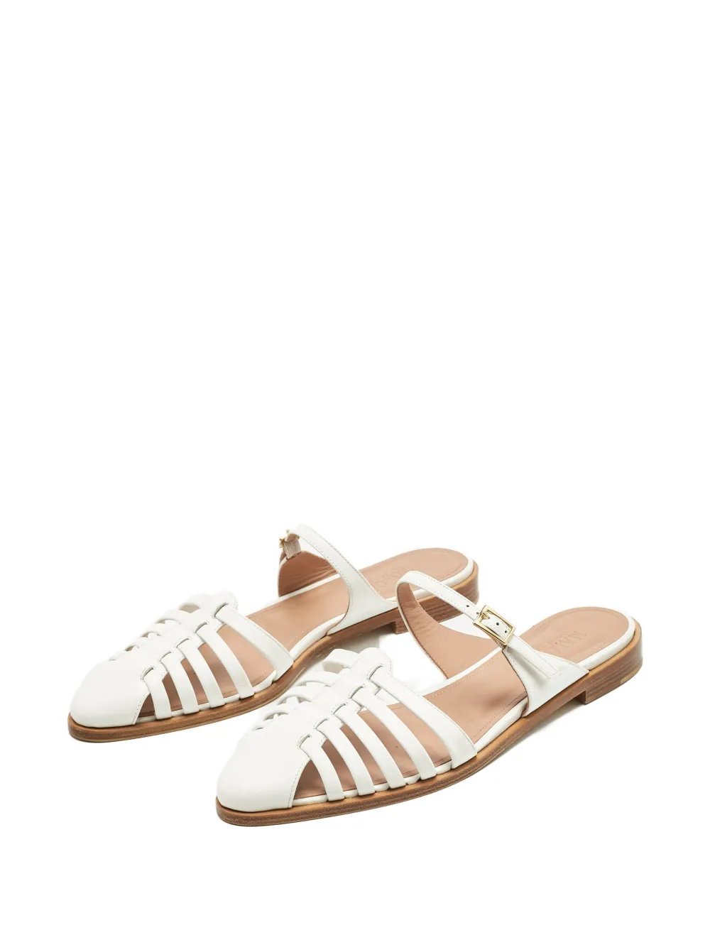 Malone Souliers Eleonora strap mules - Wit