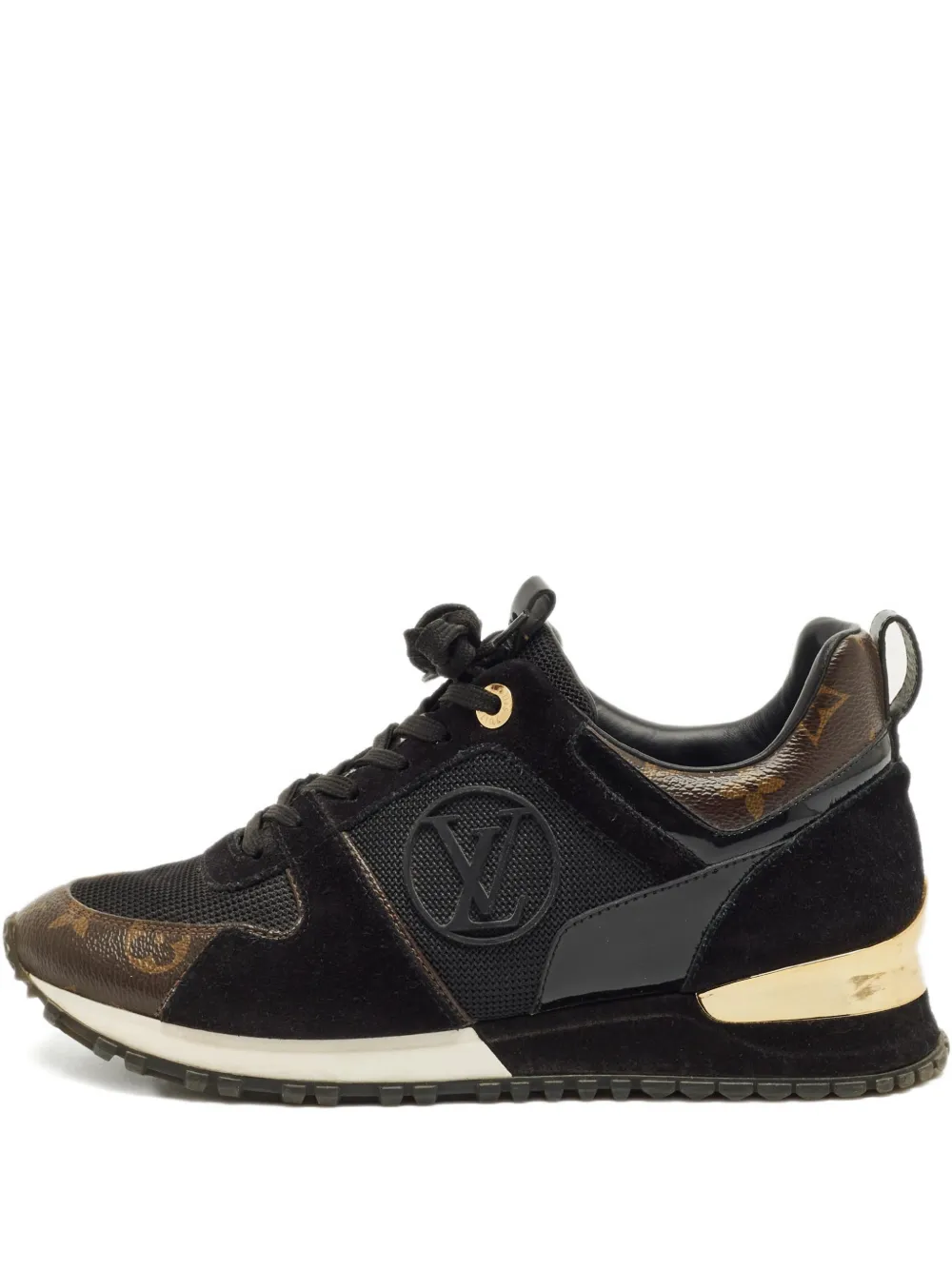 Louis Vuitton Pre-Owned tenis Run Away | negro | Image 1