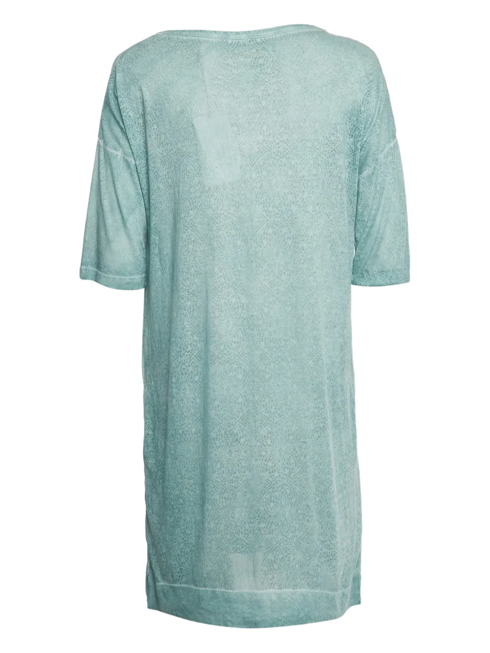 Zadig&Voltaire overdye knit mini dress - Groen