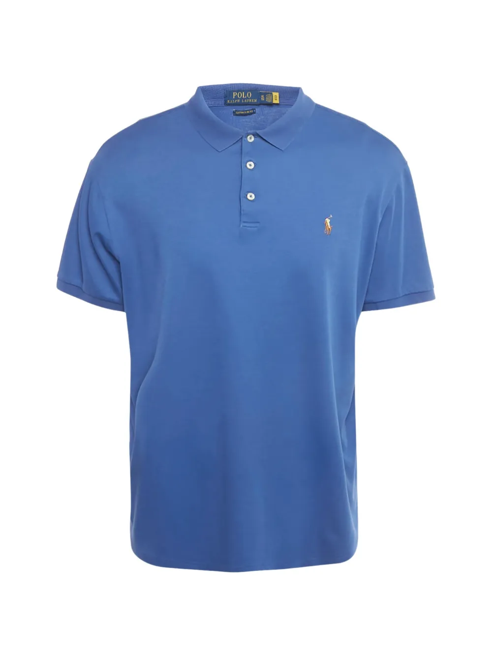 Polo Ralph Lauren logo-detail polo shirt - Blu