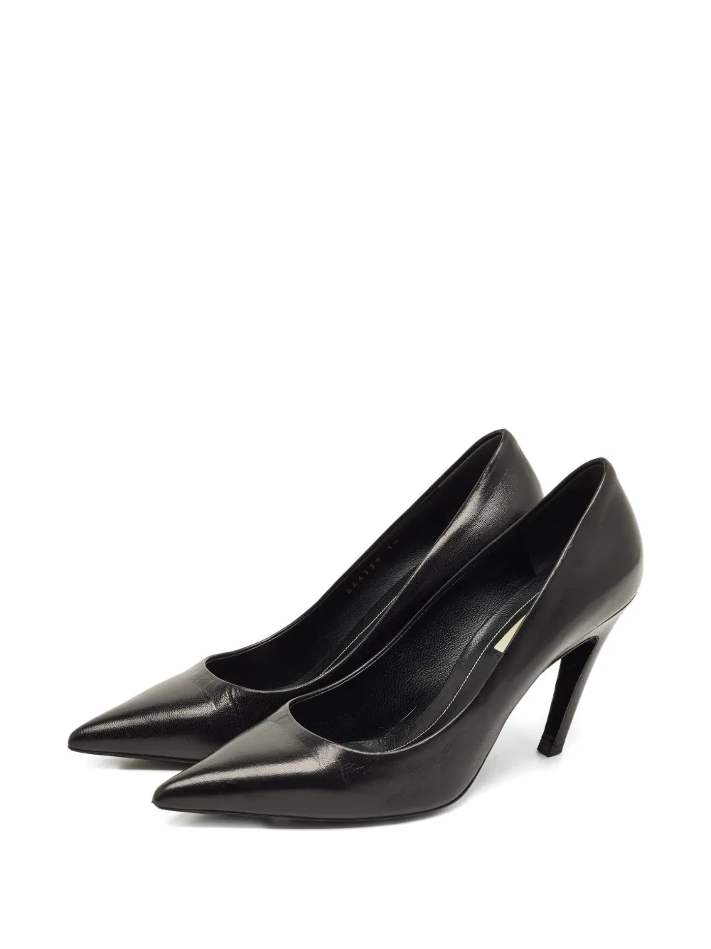 Balenciaga Pre-Owned pointed leather pumps - Zwart