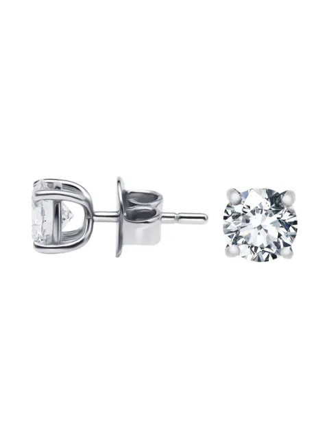 The Row Pre-Owned diamond solitaire stud earrings