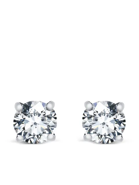 The Row Pre-Owned diamond solitaire stud earrings
