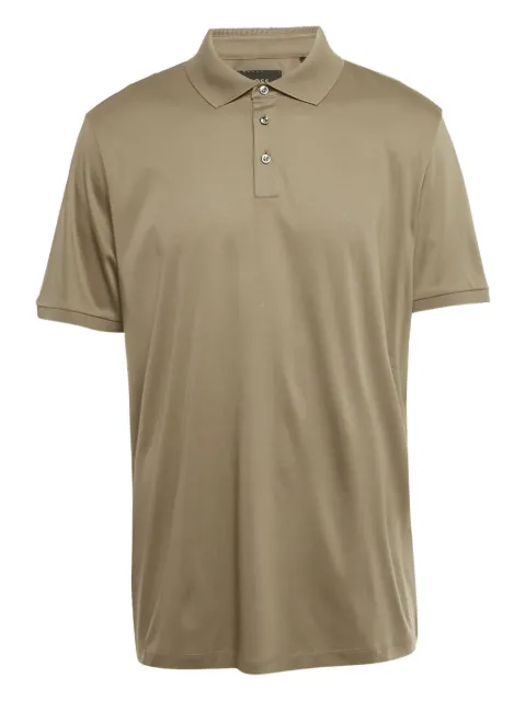 BOSS jersey buttoned polo shirt