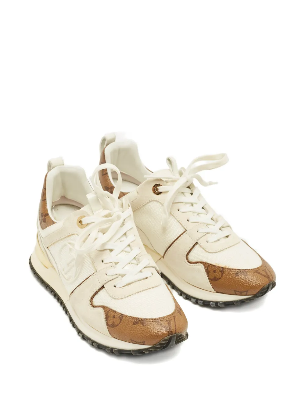 Louis Vuitton Pre-Owned Run Away monogram canvas  sneakers | Image 2