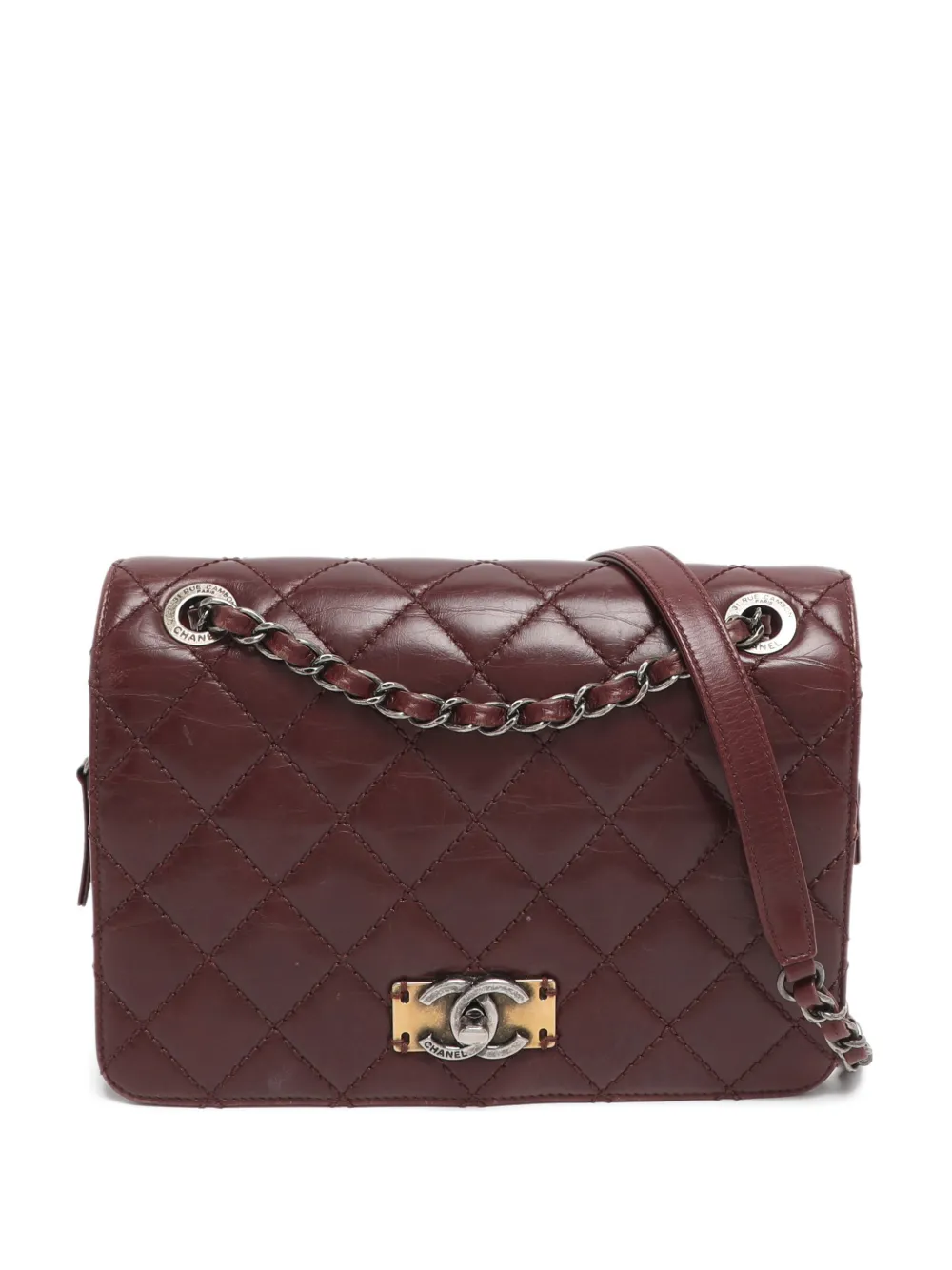 CHANEL Pre-Owned 1222016 Burgundy - Rosso