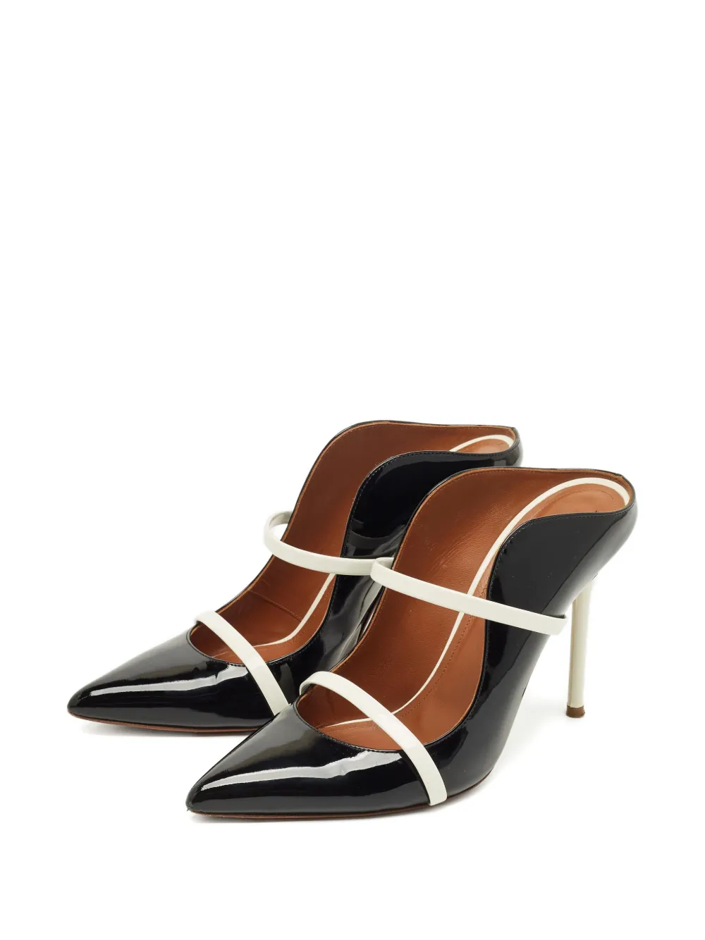 Malone Souliers maureen strap mules - Zwart