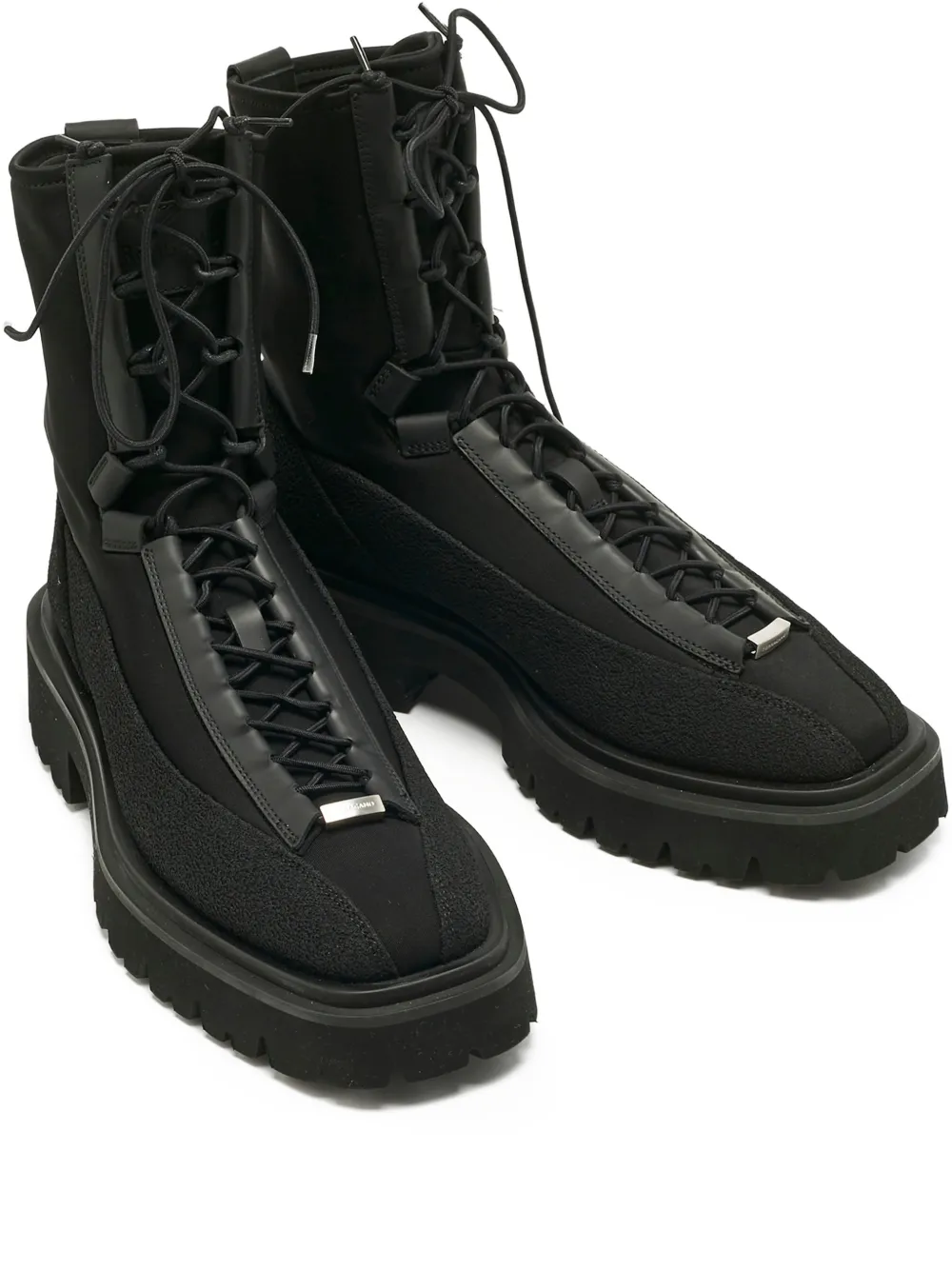 Ferragamo Pre-Owned botas con cordones | negro | Image 1