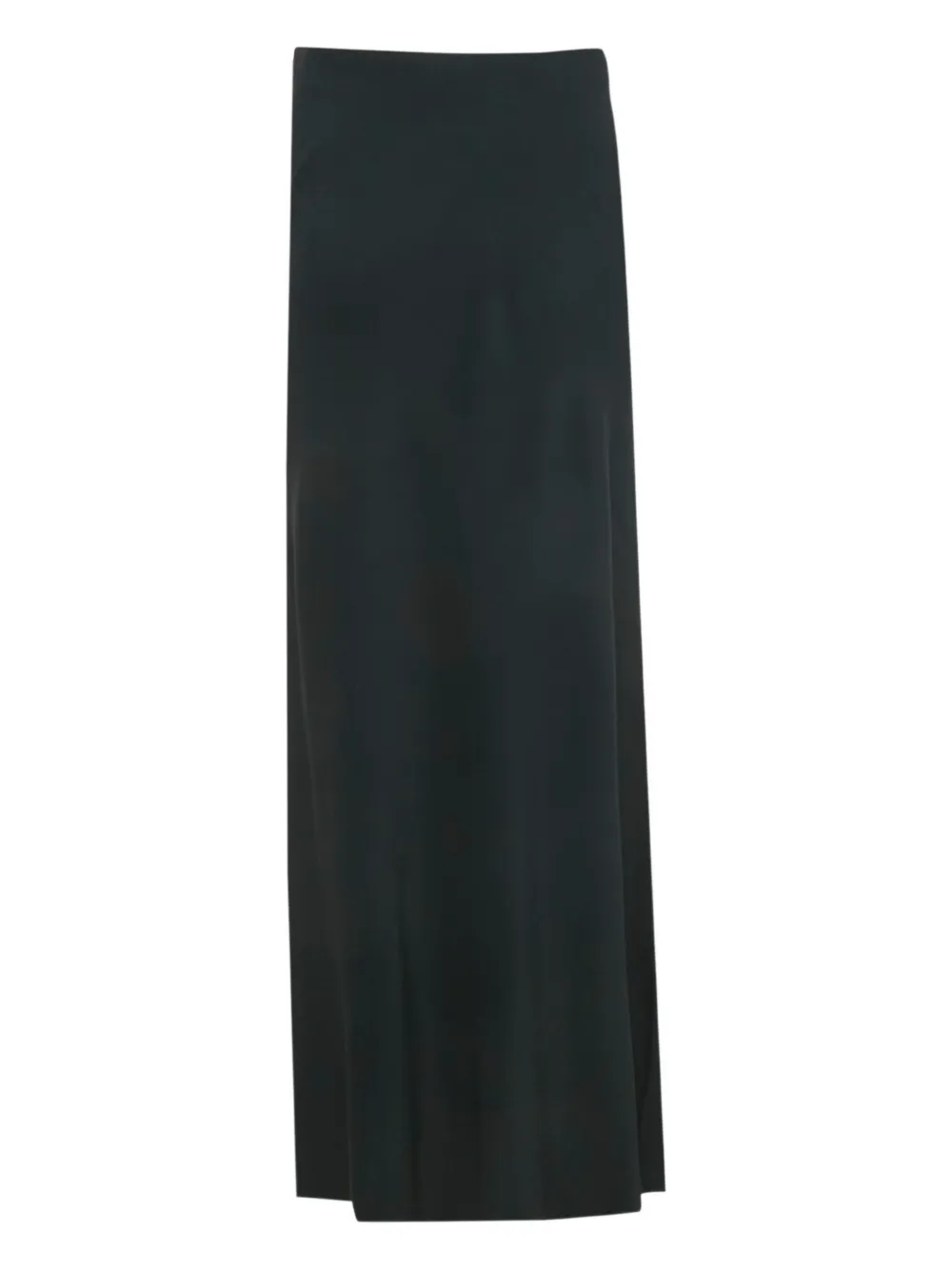 Gucci Pre-Owned satin maxi skirt - Nero