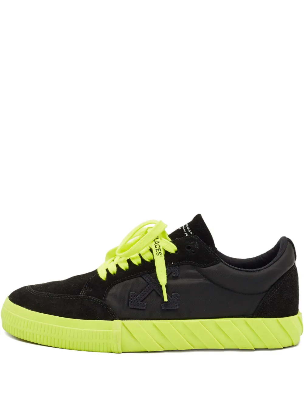 Off-White Pre-Owned Vulc arrow-motif sneakers | negro | Image 1