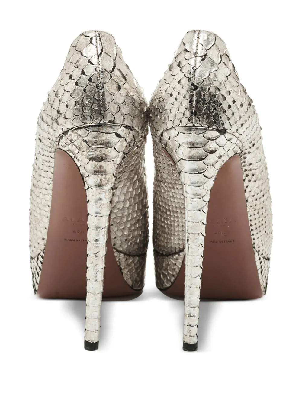 Alaïa Pre-Owned python heeled pumps | Image 2