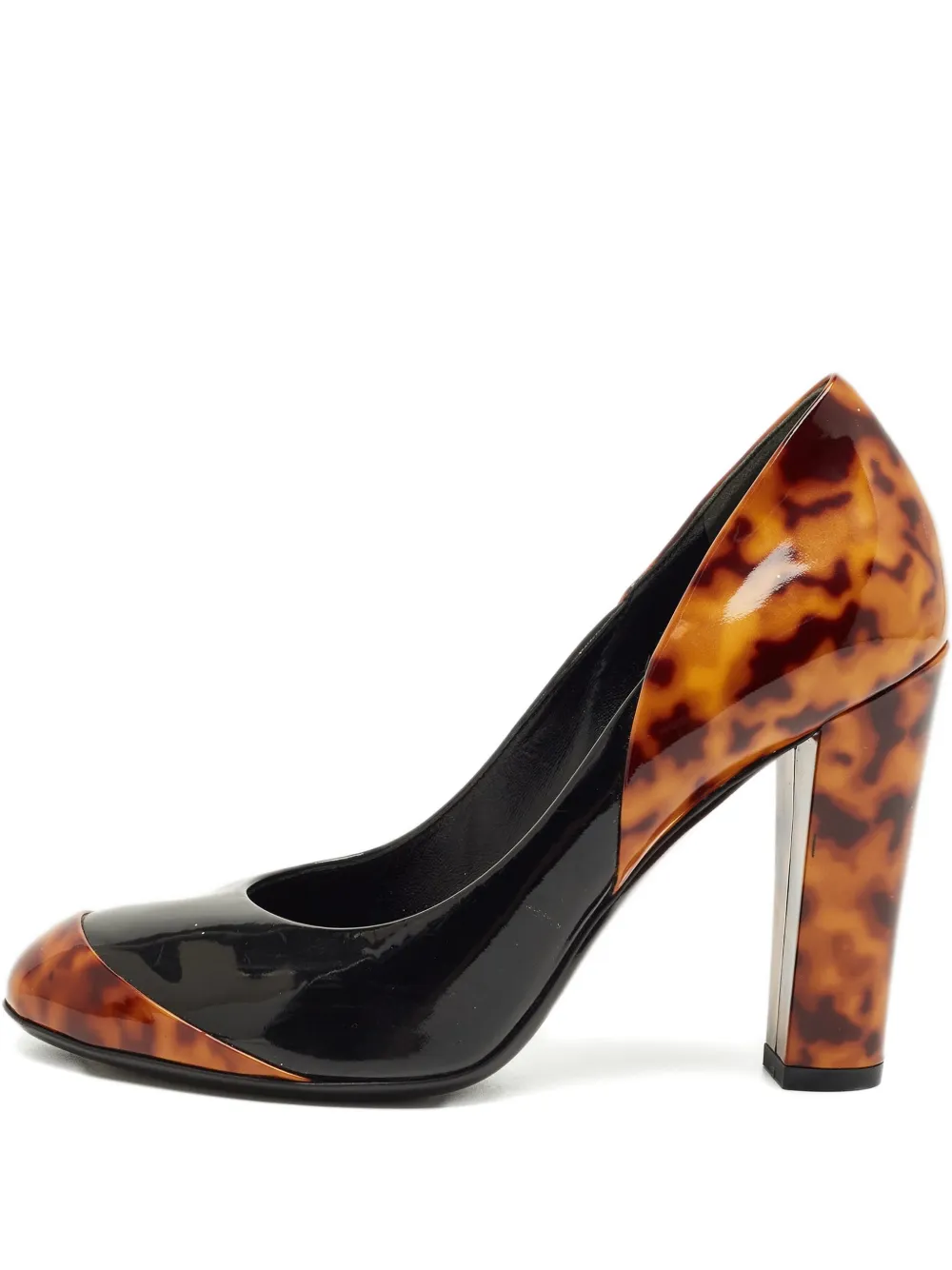 Gucci Pre-Owned block-heel pumps - Schwarz