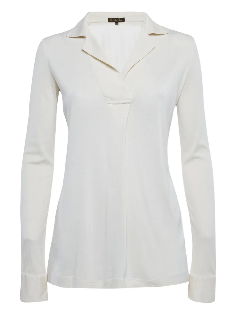 Loro Piana Pre-Owned top con cuello | neutro | Image 1