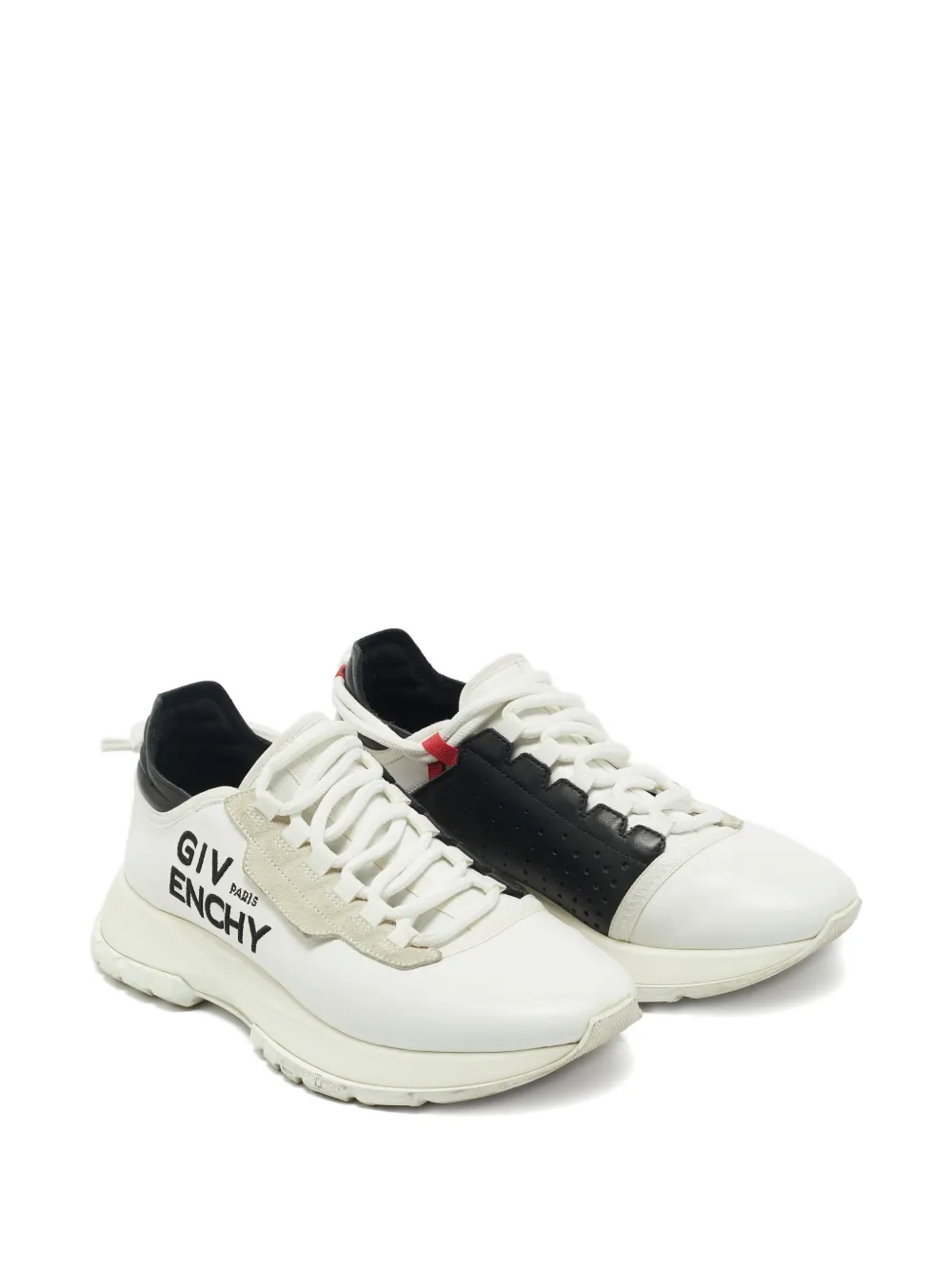 Givenchy Pre-Owned leather sneakers - Wit