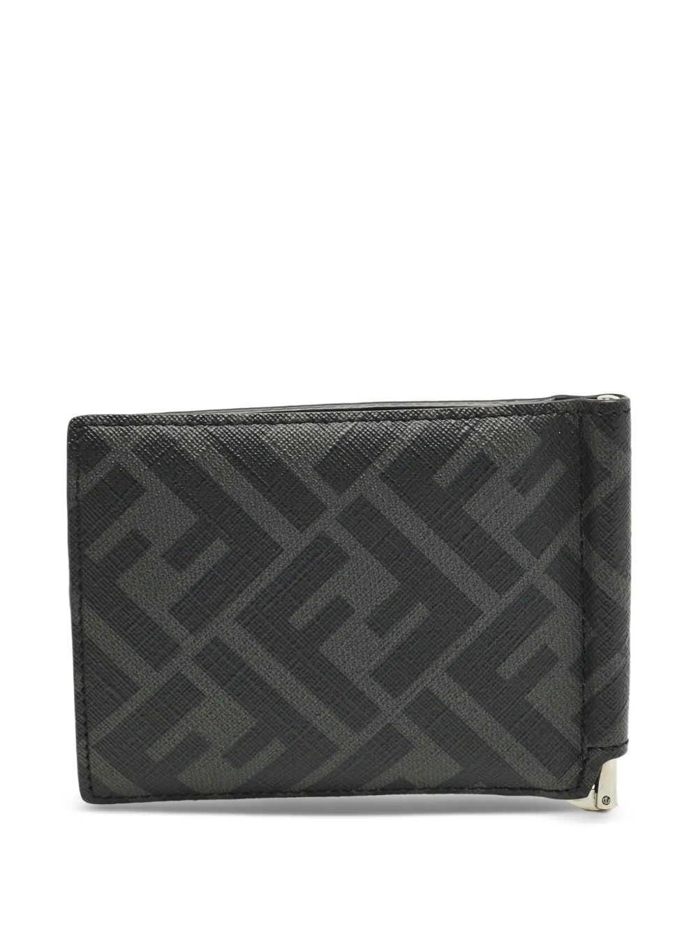 Fendi Pre-Owned Zucca coated canvas card case | Image 2