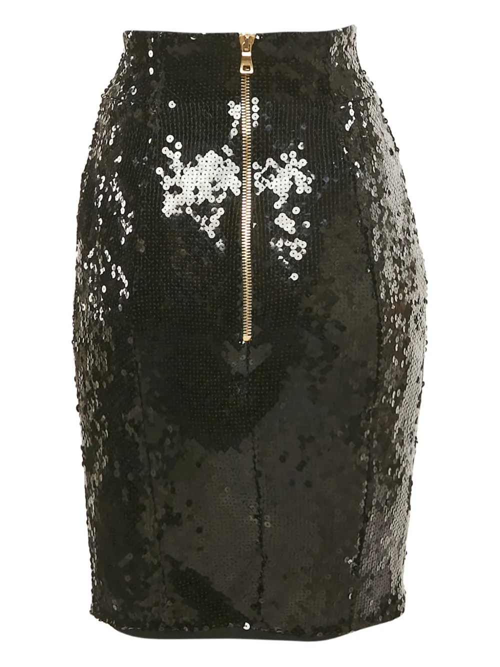 Balmain Pre-Owned sequin embossed-button mini skirt | Image 2
