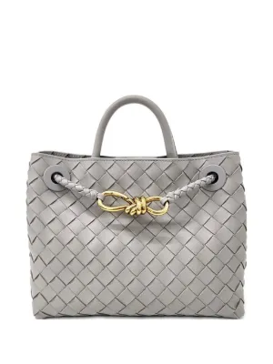 Bottega Veneta Pre-Owned 2020s カバ イントレチャート ハンドバッグ Bottega Veneta Pre-Owned 2020s カバ イントレチャート ハンドバッグ