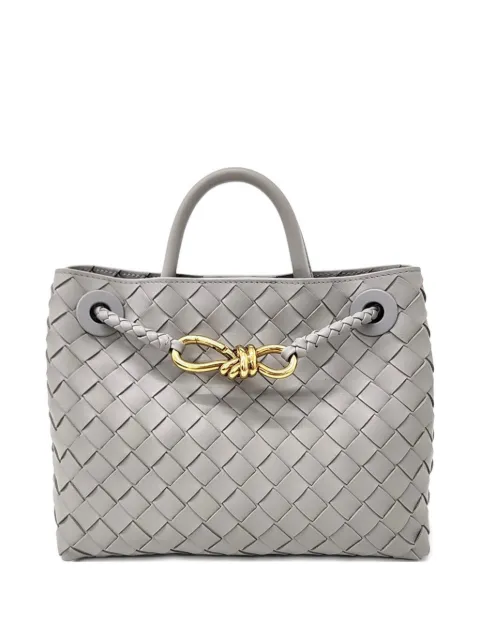 Bottega Veneta Pre-Owned small Andiamo woven top-handle tote bag
