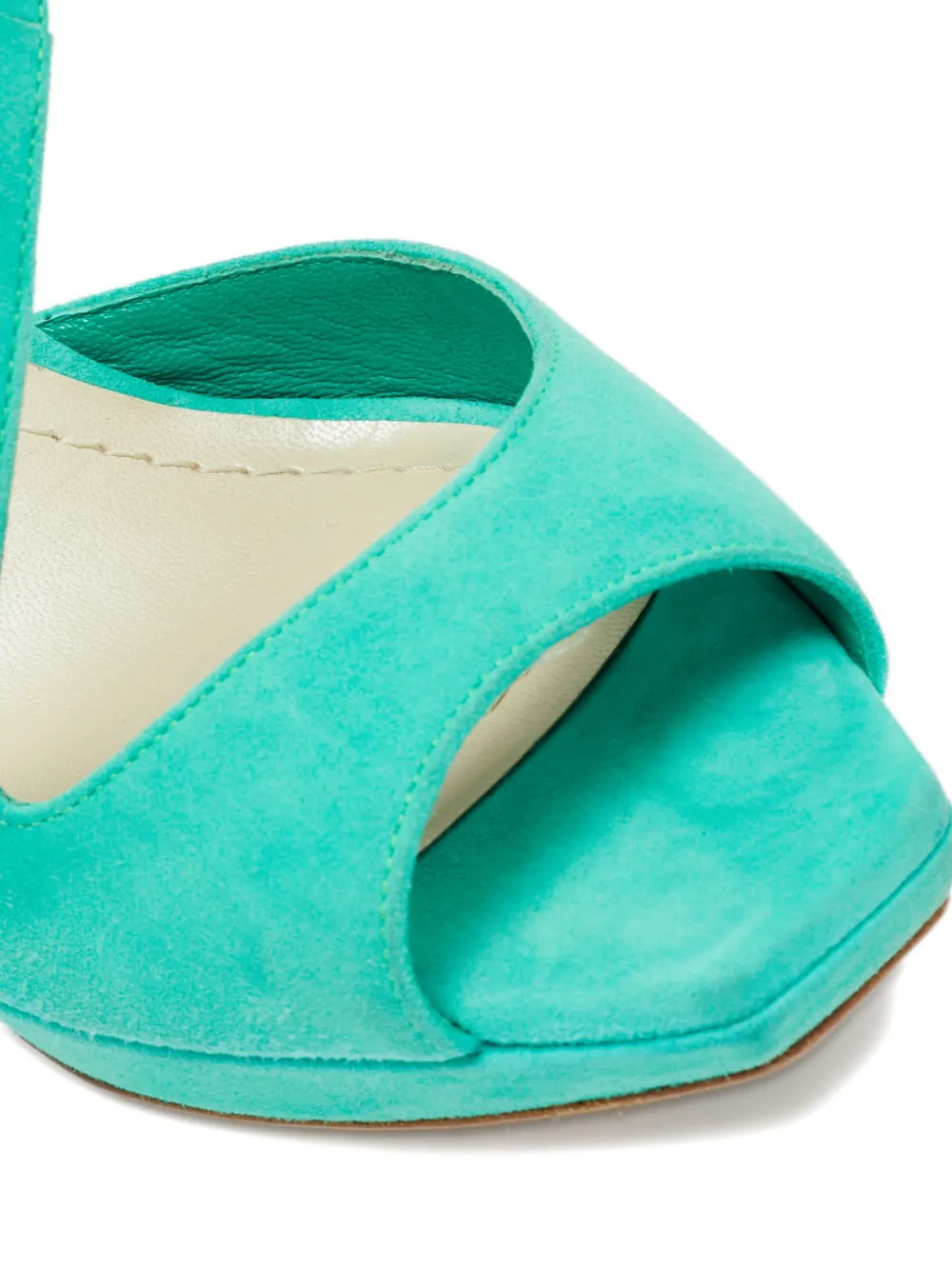 Christian Dior Pre-Owned sculpted-heel slingback sandals - Groen