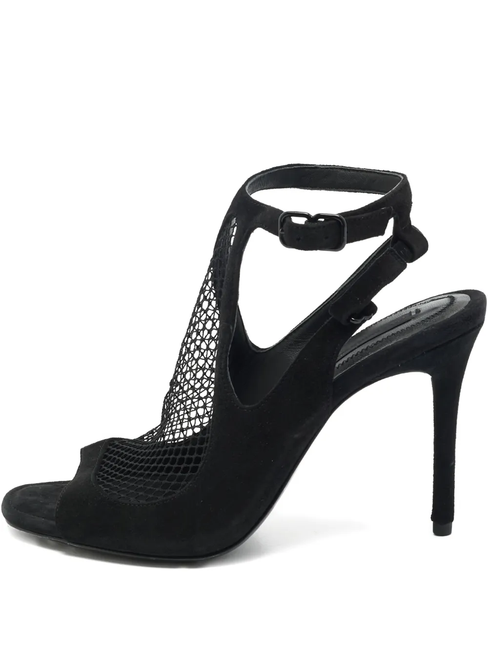 Alexander Wang mesh-panel ankle-strap heeled sandals | negro | Image 1