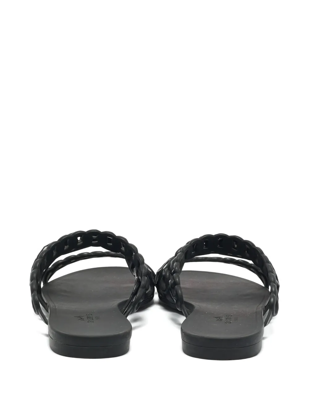 Hermès Pre-Owned Chaîne D'ancre sandals - Zwart