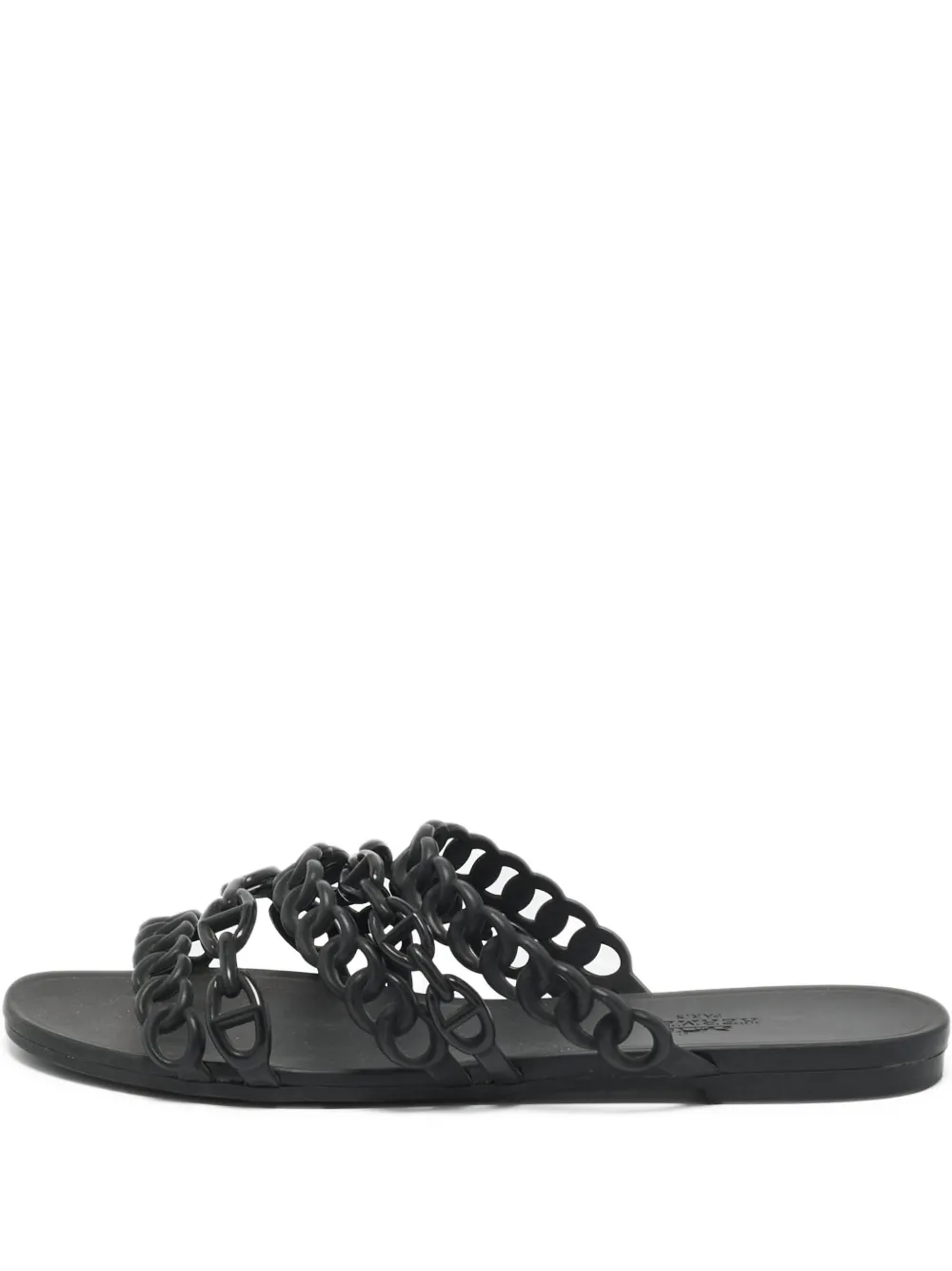 Hermès Pre-Owned Chaîne D'ancre sandals | Black | Image 1