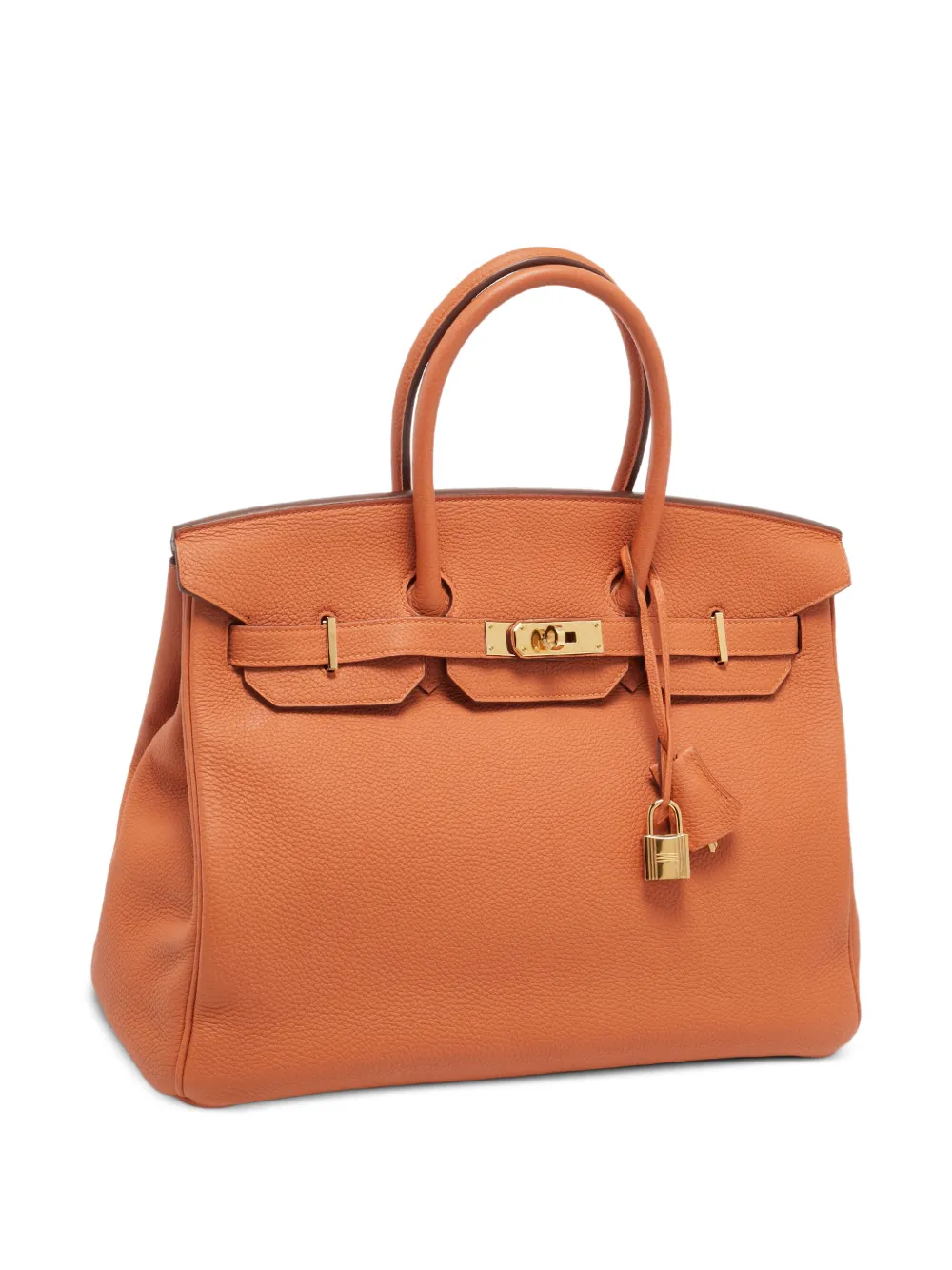 Hermès Pre-Owned Borsa a mano Birkin 35 - Arancione