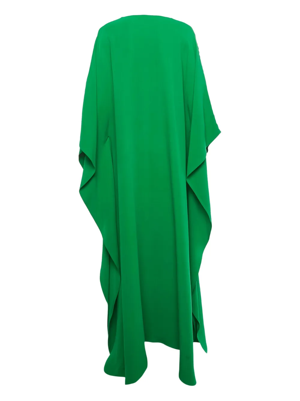 Valentino Pre-Owned V-neck maxi dress - Groen