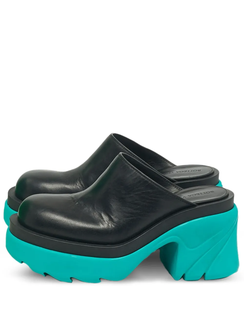 Bottega Veneta Pre-Owned leather mules - Nero