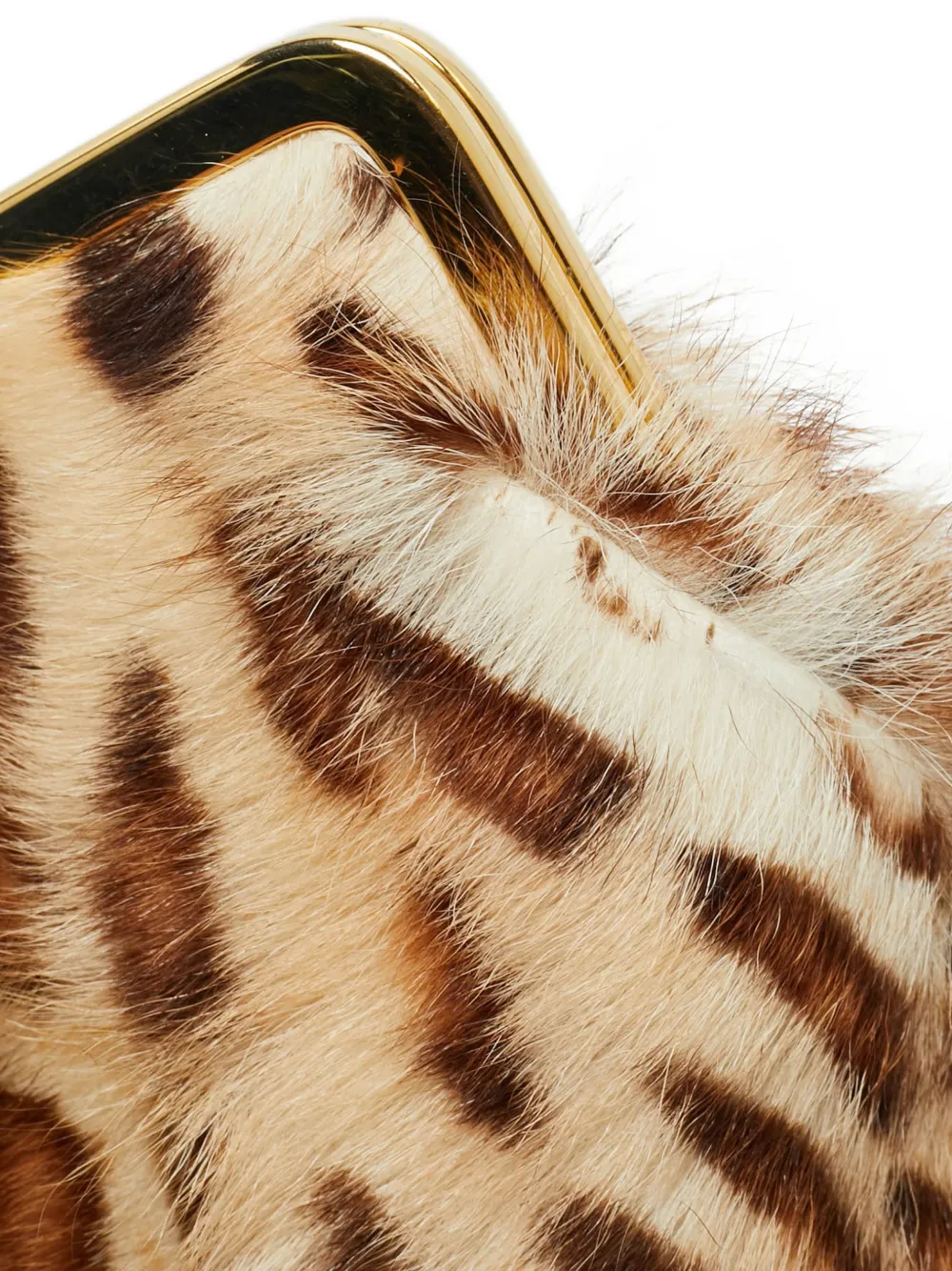 Jimmy Choo Pre-Owned leopard-print clasp clutch bag | Image 2