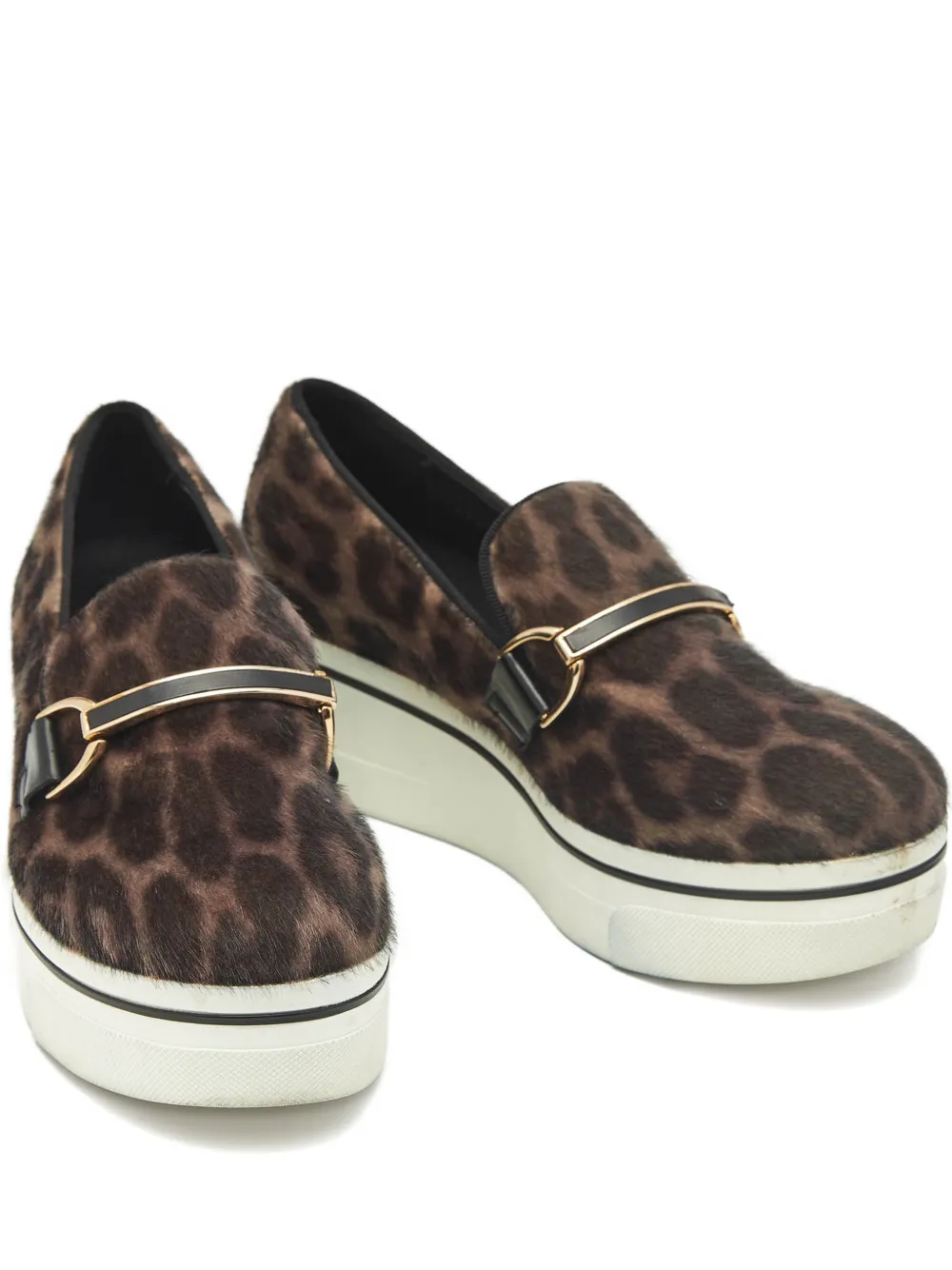 Stella McCartney Pre-Owned Binx leopard-print sneakers | marrón | Image 1