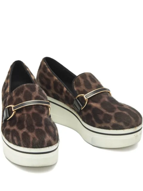 Stella McCartney Pre-Owned Binx leopard-print sneakers