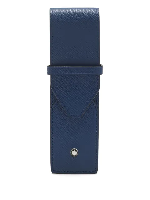 Montblanc textured leather pen pouch