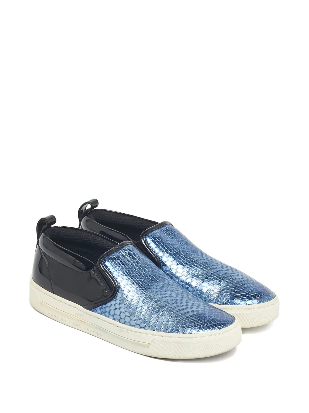 Marc By Marc Jacobs Broome snakeskin-embossed slip-on sneakers | Image 2