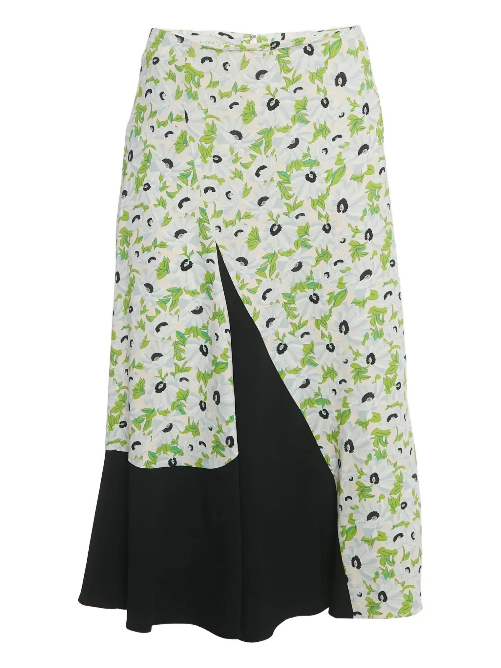Stella McCartney Pre-Owned Gonna midi Florentina a fiori - Verde