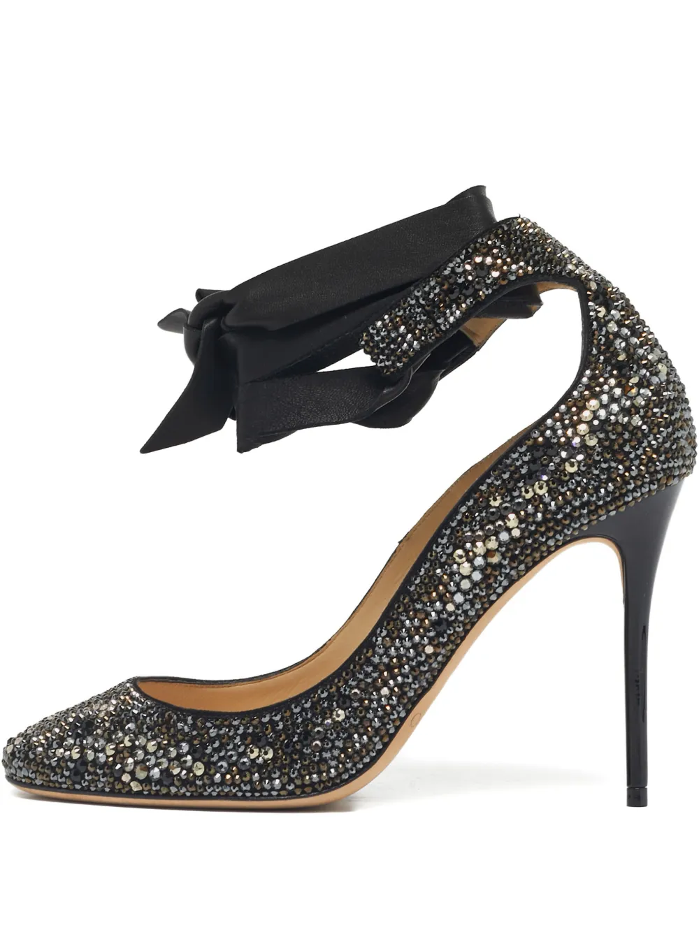 Jimmy Choo Pre-Owned Rosana crystal pumps - Nero