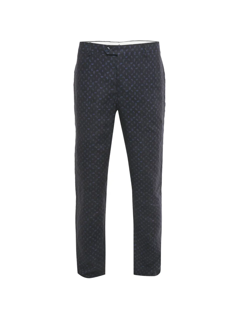 Etro Pre-Owned Pantaloni con stampa paisley - Blu