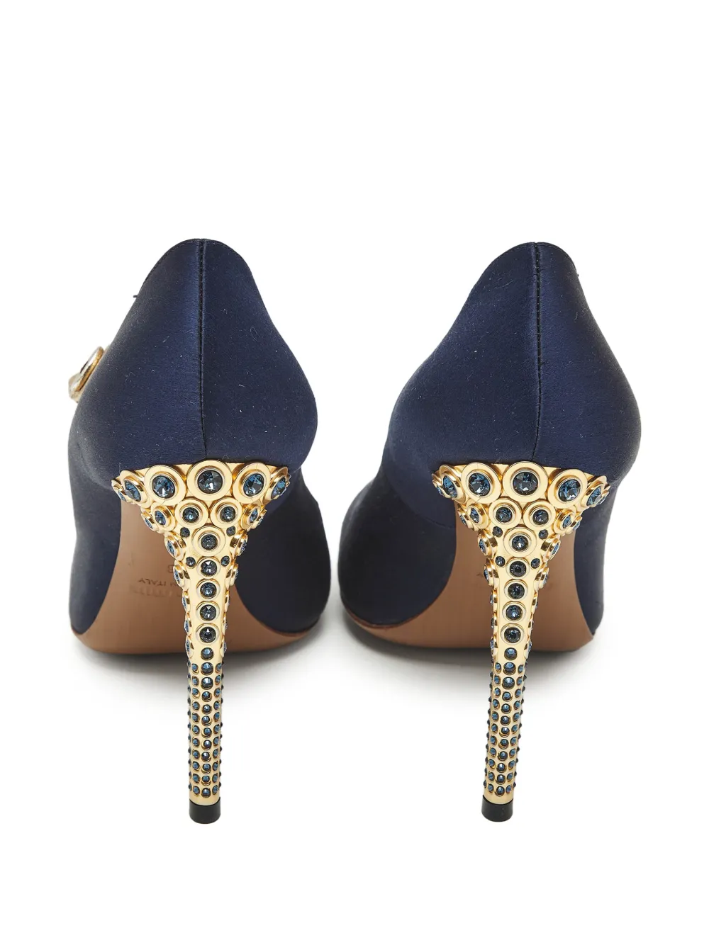 Miu Miu Pre-Owned Mary Jane crystal-embellished heeled pumps | Image 2