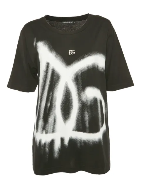 Dolce & Gabbana Pre-Owned graffiti-print T-shirt
