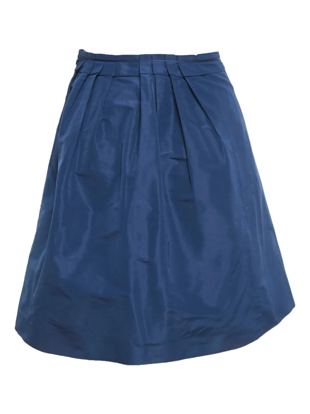 Miu Miu Pre-Owned Minigonna plissé - Blu