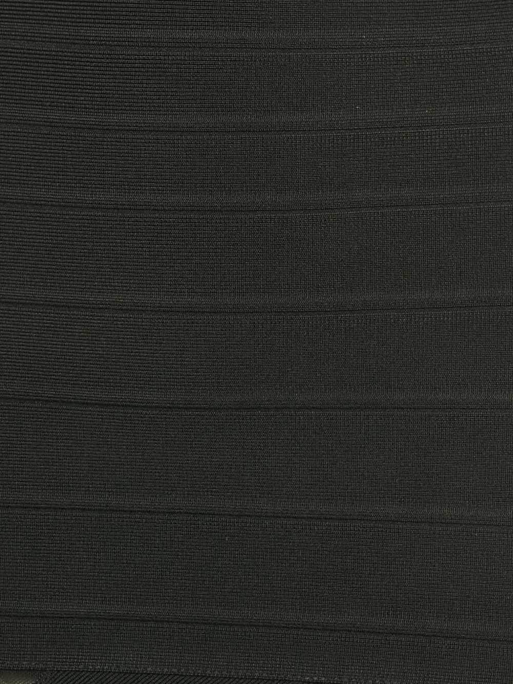 David Koma mesh-textured dress - Zwart