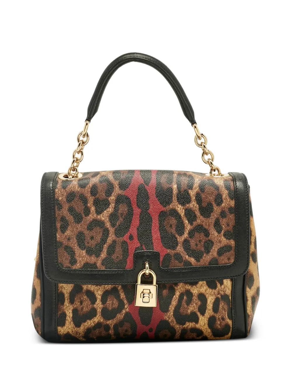 Dolce & Gabbana Pre-Owned Miss Bonita leopard-print bag - Brown