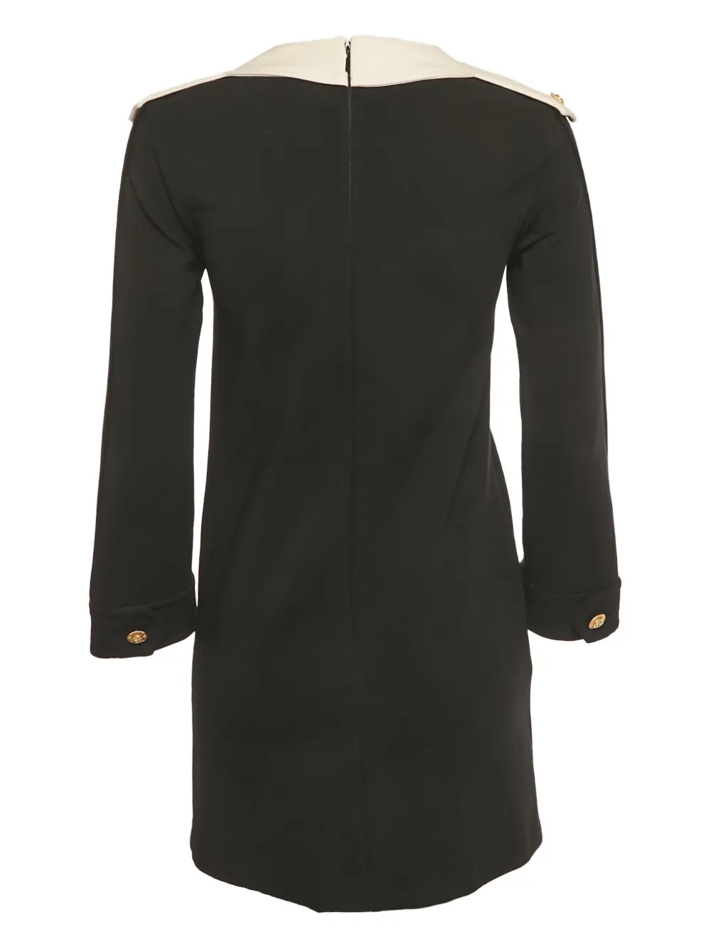 Gucci Pre-Owned button-detail crepe dress - Zwart