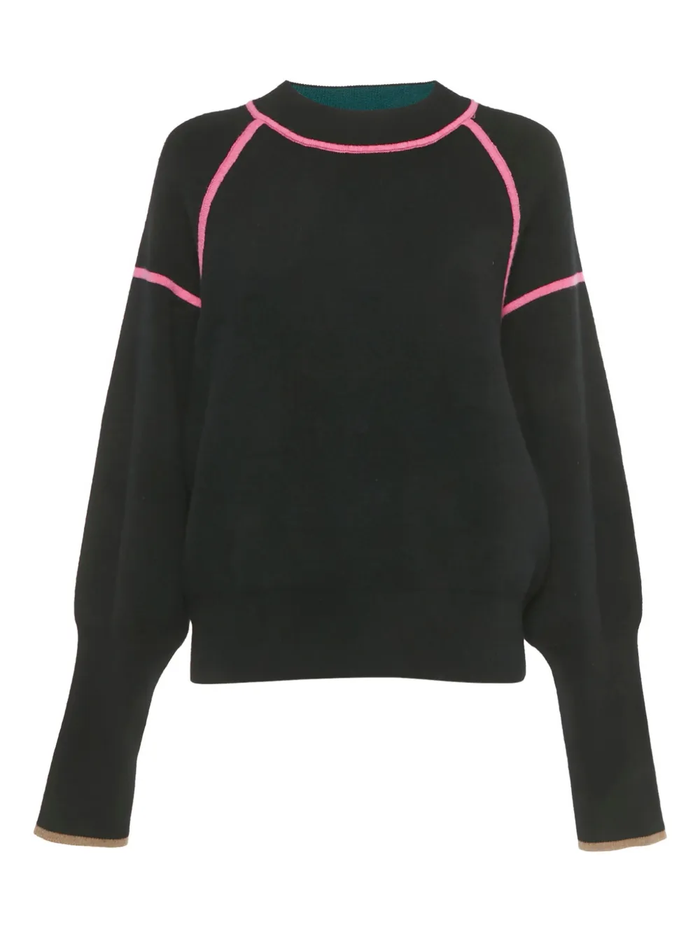 Pre-owned Diane Von Furstenberg Rhylee Sweatshirt In Black