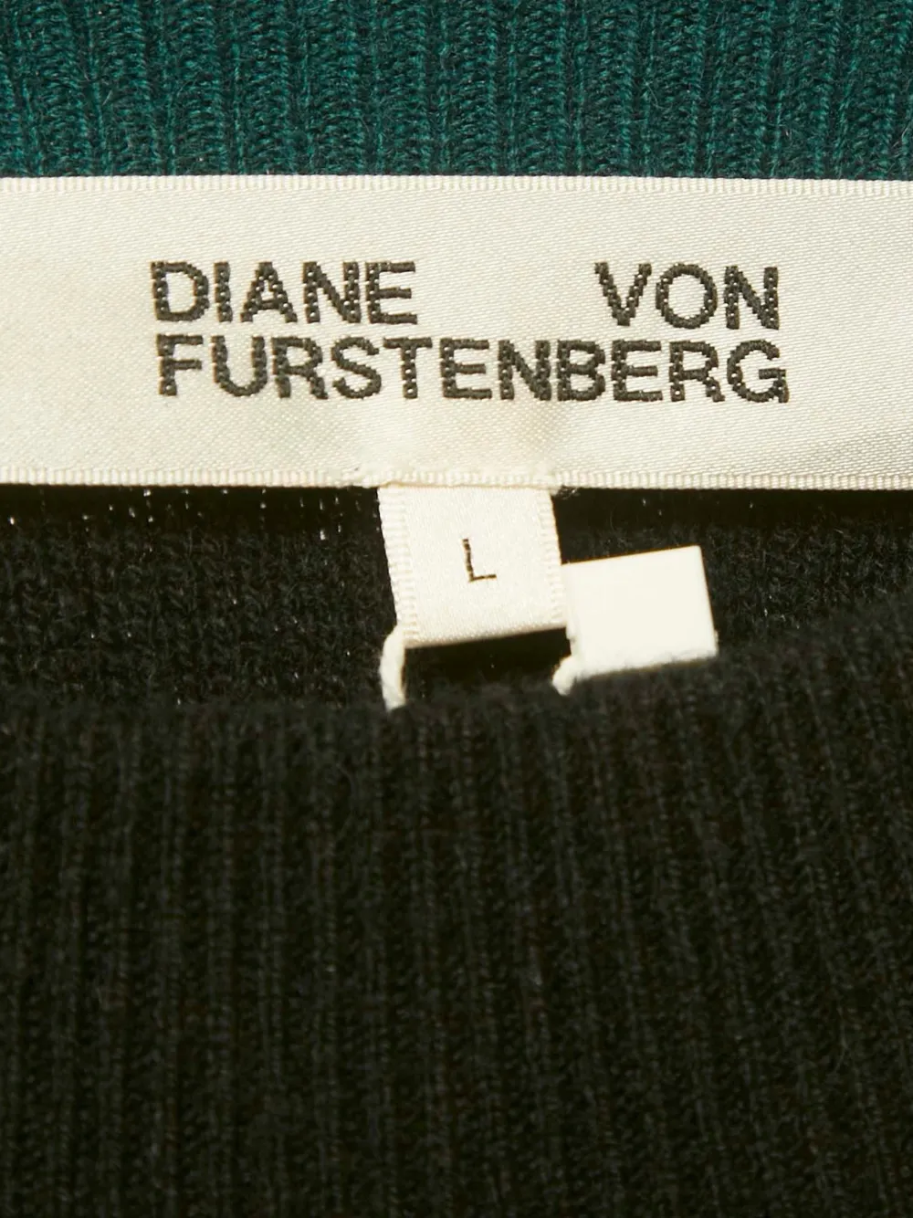 Pre-owned Diane Von Furstenberg Rhylee Sweatshirt In Black