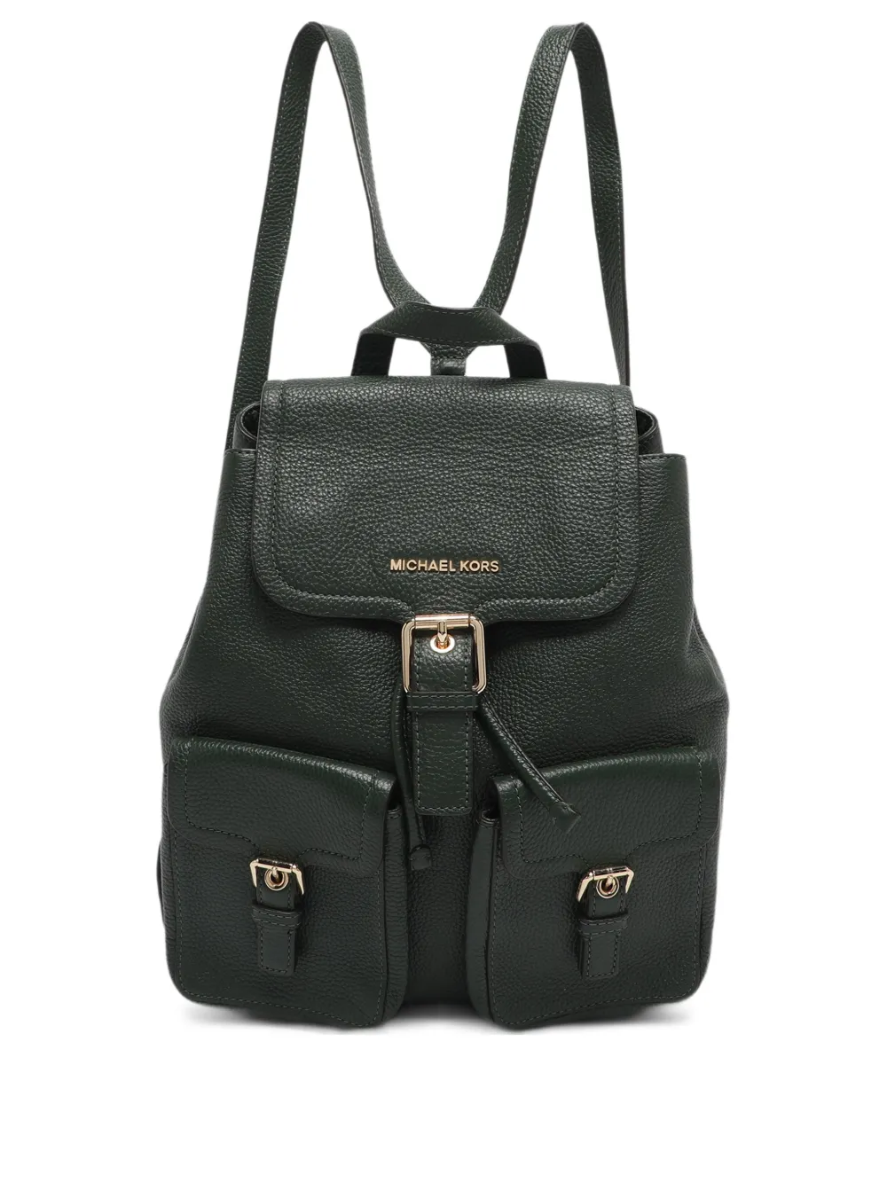 Michael Michael Kors flap leather backpack - Verde
