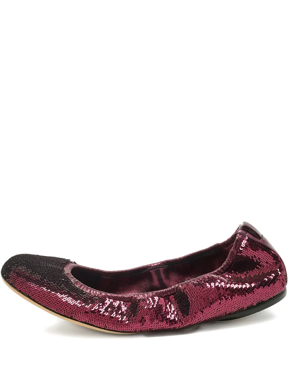 Gucci Pre-Owned sequinned ballet flats - Viola