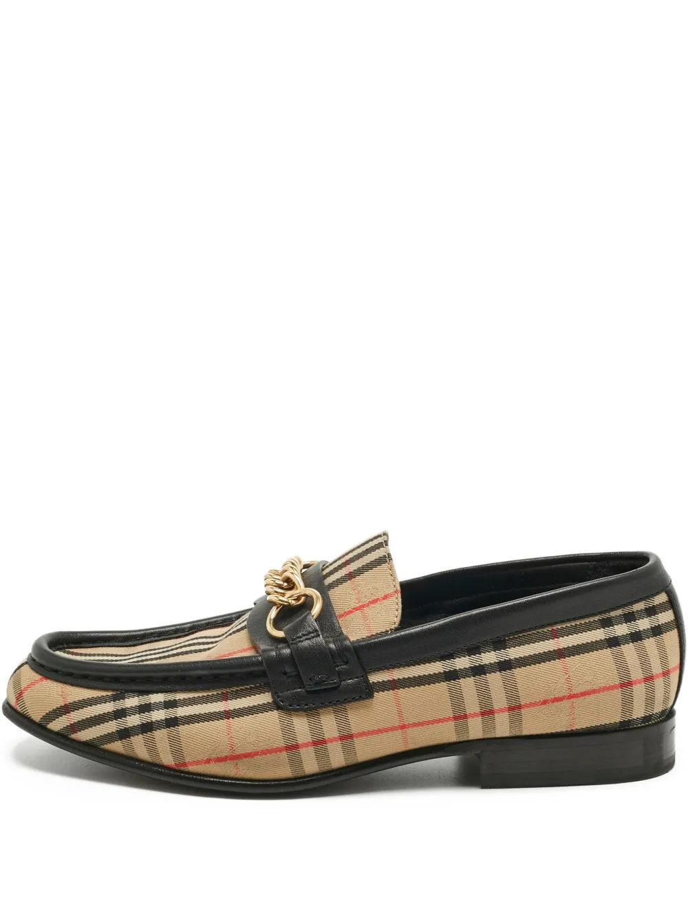 Burberry Pre-Owned Moorley chain loafers - Toni neutri