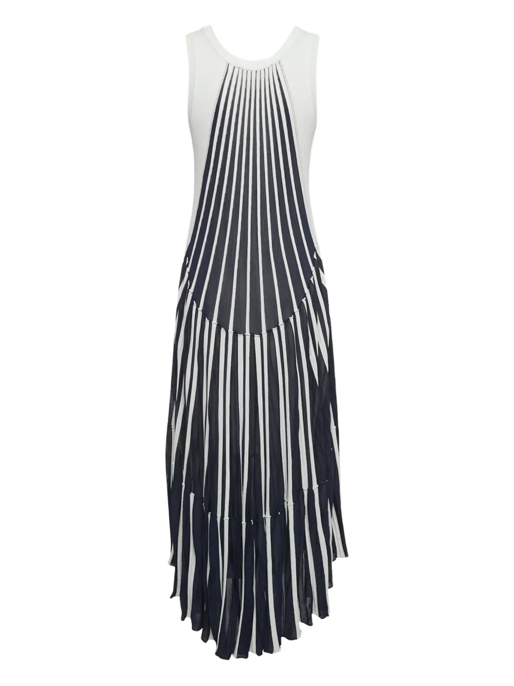 Chloé Pre-Owned pleated stripe-pattern dress | Image 2